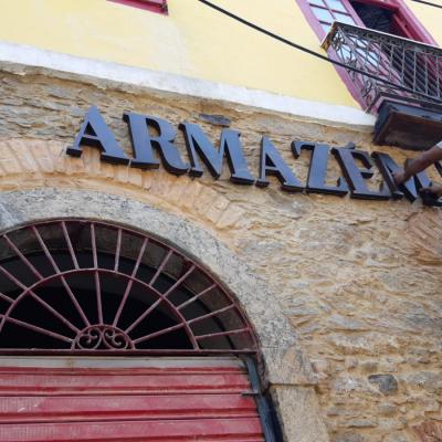 Letras Caixa em Aço Corten